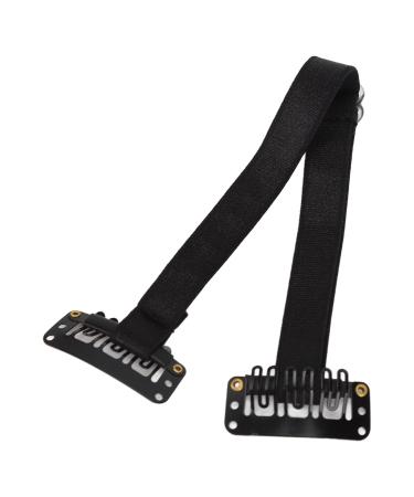 Face Lift Band | Wrinkle Removal Belt - 4 Reusable Pieces with Hair Clip for Face Shaping (Black) - Shop Now - Buy Online on SooperMarket.com