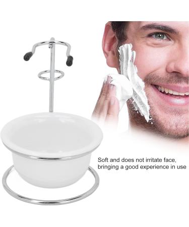 Tmishion Professional Shaving Set: Shell Bowl Rack Soap & Brush Holder for Men - Premium Shaving Stand Kit - Buy Online on SooperMarket.com