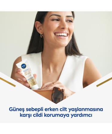 Nivea Sun Anti-Pigment Spots Sunscreen SPF 50+ | Moisturizing Non-Fatty Face Sunscreen | UV Protective Luminous630 | 40ml - Buy Online on SooperMarket.com