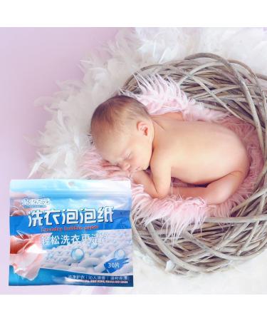 Vctitil 90 Pcs Eco-Friendly Laundry Detergent Sheets - Scented Travel Washer Strips for Efficient Cleaning - Buy Online on SooperMarket.com