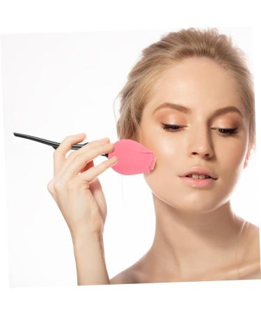ABOOFAN Rose Foundation Brush Makeup Tools Oval Makeup Make up Applicators for Face Loose Brush Kabuki Makeup Foundation Blending Brush Creative Makeup Brush - Buy Online on SooperMarket.com