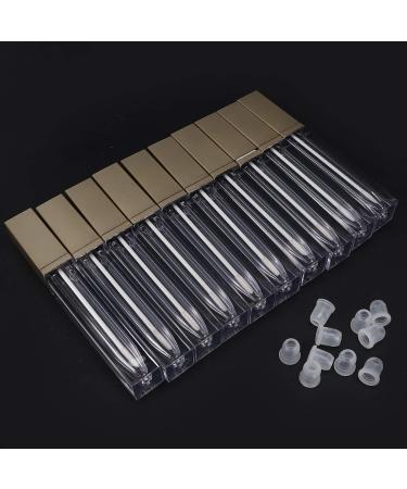 10pcs 6ml Empty Lip Gloss Bottle - DIY Plastic Lip Gloss Tubes for DIY Cosmetics | Lip Oil & Lipstick Container - Buy Online on SooperMarket.com