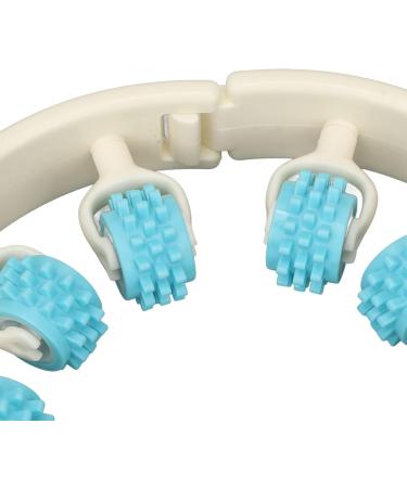 Ergonomic Muscle Scooter Massager for Stress Relief - Versatile for Legs Arms Neck & Back - Ideal for Runners Athletes & Bodybuilders (Sky Blue) - Buy Online on SooperMarket.com