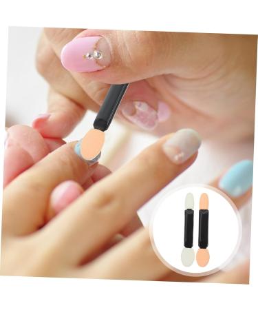 BELLIFFY 50pcs Nail Sponge Manicure Art Accessories Manicure Supply Nail Beauty Brush Make up Kit Plastic Abs - Buy Online on SooperMarket.com