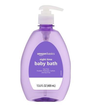 Amazon Basics Night-Time Baby Bath, 13.6 Fluid Ounce, 1-Pack (Previously Solimo)