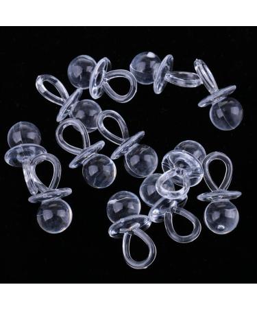 Buy Folpus 4x12pcs Lovely Acrylic Pacifier Charms - Perfect Baby Shower Party Favors | International Shipping Available - Buy Online on SooperMarket.com