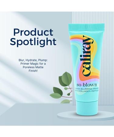 Caliray Mini So Blown Blurring & Hydrating Primer - Collagen Peptide & Niacinamide | 0.34 oz | International Shipping Available - Buy Online on SooperMarket.com
