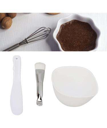 Soft Face Mask Mixing Bowl Set DIY Portable Spatula Soft Brush for DIY Masks - Buy Online on SooperMarket.com