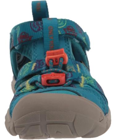 KEEN Unisex Kid's Seacamp 2 CNX Sandal - Smokey Bear Fjord Blue | Size 4 UK Child - Buy Online on SooperMarket.com