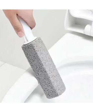 Pumice Stone for Toilet Toilet Limescale Remover 2 Pack Handle Toilet Bowl Cleaner Hard Water Build Up Remover with Ergonomic Handle for Kitchen/Bath/Pool/Household Cleaning Gray+Blue - Buy Online on SooperMarket.com