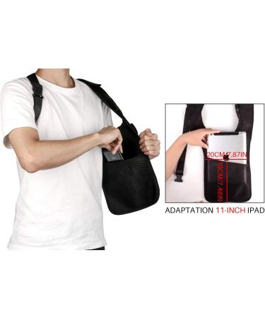 BlueStraw Anti-Thief Underarm Shoulder Bag | Concealed Multi-Purpose Safety Wallet | Right-Handed Men/Women Armpit Storage - Buy Online on SooperMarket.com