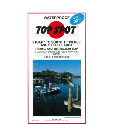 Top Spot Map N215 Stuart Ft Pierce
