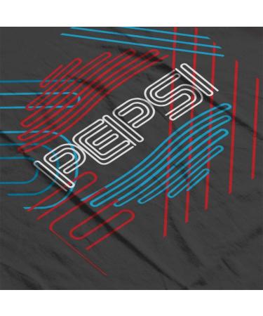 All+Every Pepsi Retro Line Art Men's T-Shirt L Charcoal - Buy Online on SooperMarket.com