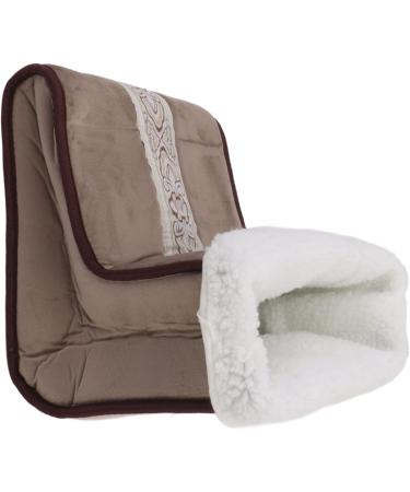Buy PSPSOP Heated Foot Warmer with Removable Lining - 110-240V EU Electric Heating Pillows & 5-Step Thermostat for Office Use - International Shipping Available - Buy Online on SooperMarket.com