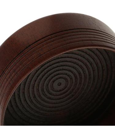 Men's Retro Wooden Shaving Mug 3 Piece Set | Vintage Style Grooming Accessories for Men - Buy Online on SooperMarket.com