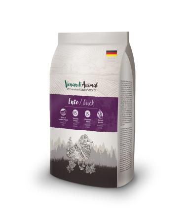 Venandi Animal - Premium cat food - duck with a lot of fresh poultry dry food grain -free 1 Pack (1 x 1.5kg) duck 1.5 kg (1 Pack)