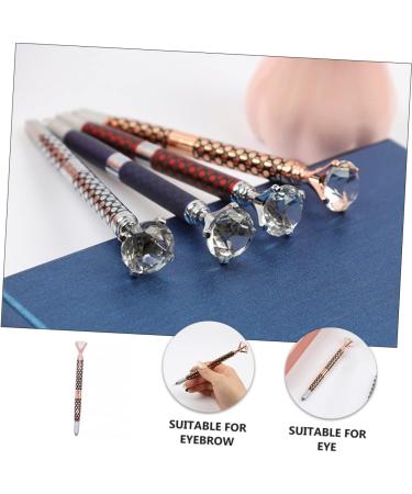 Baluue 3 Embroidery Pen Eyebrow Pen Brow Pencil Makeup Pen Makeup Tool Golden Aluminum Alloy - Buy Online on SooperMarket.com
