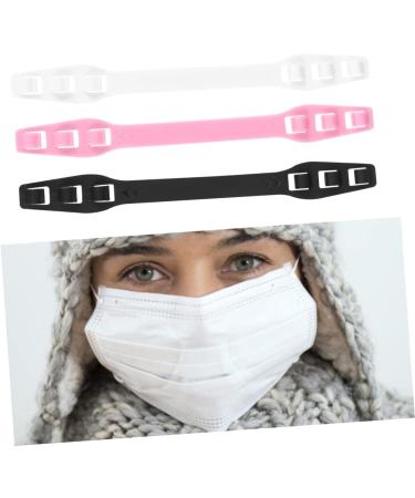 FOYTOKI 6pcs Mask Accessories - Elastic Mask Strap Buckles for Comfortable Mask Wearing | International Shipping Available - Buy Online on SooperMarket.com