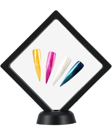 Acrylic Nail Plate Tips Rack Tool for False Nails Tips Manicure Nail Art Display Stand Frame Assembling (black) - Buy Online on SooperMarket.com
