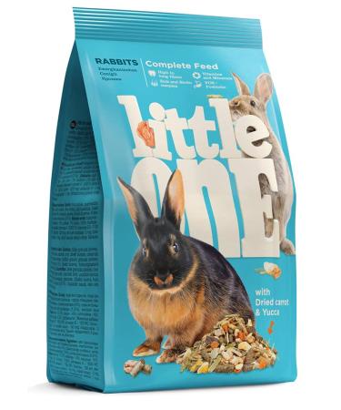 Complete food for dwarf rabbits with dried carrot & Yucca 2.3 kg (1 pack)