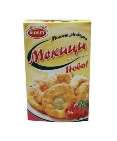 2x Mekitzi Fried Dough Powder Mix Pulvermischung Dry Mix Easy Bake Bulgarian Food Meccas Traditional Recepie Eastern Europe 400g
