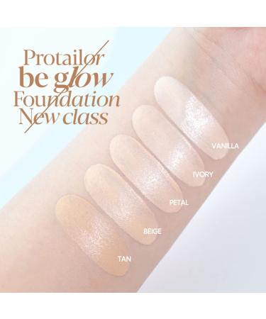 ESPOIR Pro Tailor Foundation Be Glow New Class 3 Petal 30g SPF27 | Long-Lasting Radiance Glow Foundation | Lightweight Dewy Coverage - Buy Online on SooperMarket.com