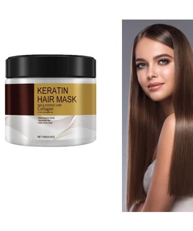 100ml Collages Hair Treatment Collages Hair Mask Deep Repair Conditioning argan oil collagen hair mask essence keratin hair treatment mask 5 seconds to restore soft hair (1PC)