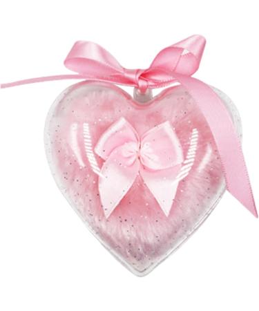 Toseky Makeup Powder Puff | Bowknot Heart Powder Puff Body Powder Puff for Dusting Powder Baby Women Powder Puff for Bath and Travel Pink - Buy Online on SooperMarket.com
