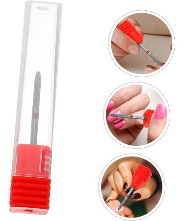 Gogogmee Nail Polisher Drill Bit for Acrylic Nails Nail Bits for Nail Drill Acrylic Nail Drill Bits Manicure Art Drill Bits Manicure Accessories Nail Art Tools Nail Art Polishing Tools 7.00X1.30X1.30CM Red - Buy Online on SooperMarket.com
