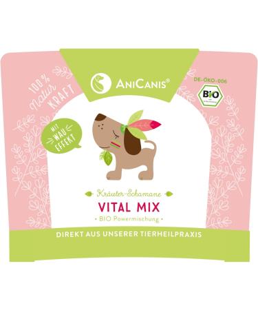 Anicanis Bio Vital Mix for Dogs - Organic Multivitamin & Superfood Supplement with 8 Essential Amino Acids - 300g Dietary Feed Supplement - Veterinary Approved - Buy Online on SooperMarket.com