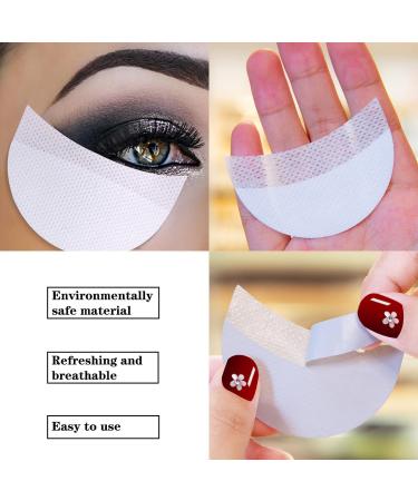 TULOBI 200 Pcs Eyeshadow Shields - Professional Lint-Free Under Eye Pads for Makeup Residue Prevention (Pack of 1) - Buy Online on SooperMarket.com