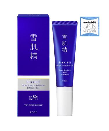 SEKKISEI Herbal UV Defense Gel SPF 40 - Broad Spectrum Sunscreen for Face 1oz - International Shipping Available - Buy Online on SooperMarket.com