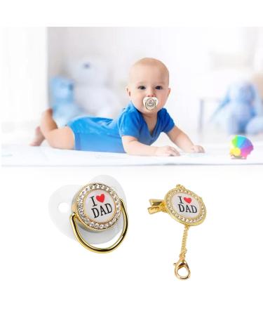 Rhinestone Baby Pacifier for Jaw Development | Safe & Stylish for 6-18 Months - Buy Online on SooperMarket.com