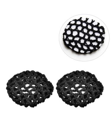 Romote Women Nylon Hair Bun Cover Snoods - 4 Pack Black Hair Net for Ballet & Dance Skating - Buy Online on SooperMarket.com