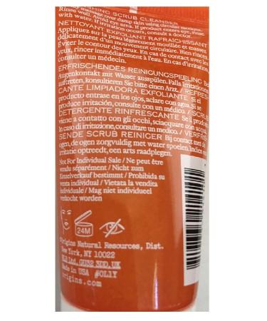 Origins GinZing Refreshing Scrub Cleanser 1 fl.oz./30ml | Exfoliating Facial Wash - Buy Online on SooperMarket.com