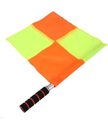 2-Piece Referee Flag Set with Storage Bag | Premium Quality for Football, Hockey & More - Buy Online on SooperMarket.com