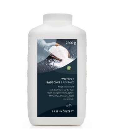 World corner Basic swimming salt 2800 g |Base bath for 100% vegan skin care |Perfect for a full bath seat pool foot bath or handbath |Wellness bathing additive
