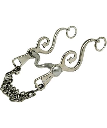 Shop Kandare Spanish Baroque Portuguese Show Bridles - Gold & Silver Colors with Chin Chain | Sizes 12.5 to 16.5 - Buy Online on SooperMarket.com