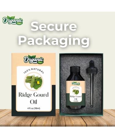 Ridge Gourd Oil (Luffa Acutangula) - Pure Natural Carrier Oil for Skincare & Haircare - 118ml / 3.99fl oz | Buy Online Worldwide - Buy Online on SooperMarket.com