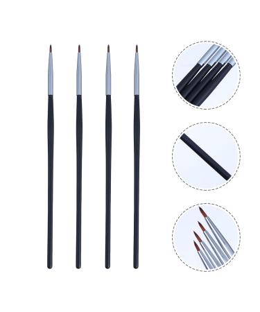 Buy KALLORY 12 pcs Fine Eyeliner & Makeup Brushes - Portable Travel-Friendly Ideal for Eye & Lip Makeup - Buy Online on SooperMarket.com