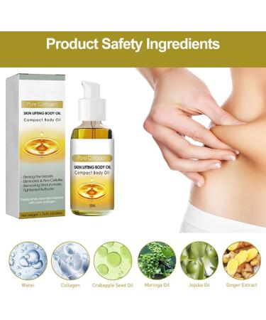 Collagen Fibrillar Oil Compact Body Oil Skin Lifting Body Oil Beauty Women Collagen Lifting Body Oil Collagen Oil For Skin Tightening Body Treatment Oil Natural Body Oil 50 ml - Buy Online on SooperMarket.com