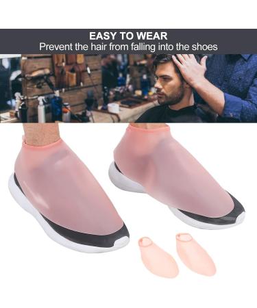 Silicone Haircut Shoes Cover - Washable & Dustproof Protector - Pink - Buy Online on SooperMarket.com
