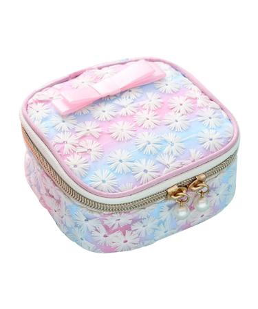 FOMIYES Nursing Pad Holder Purse Holder Zippered Storage Bags Travel Hygiene Bag Tampon Holder Napkin Case Outdoor Towel Bag Organizer Bag Towel Storage Pouch Women Storage Bag Graded powder 12x12cm