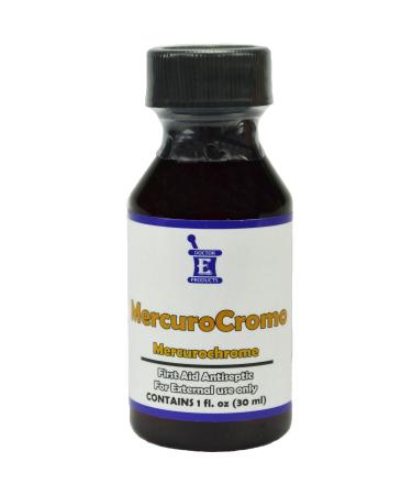 Mercurochrome Antiseptic Mercuro Cromo 1oz