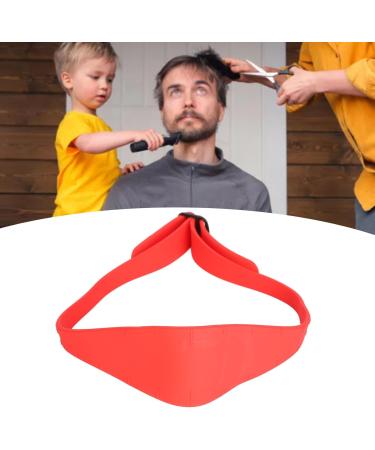 DIY Silicone Neckline Template Stencil for Easy Precise Hair Trimming Adjustable Fit Versatile Design Professional Hairline Shaping Time Saving Hair Grooming Red - Buy Online on SooperMarket.com