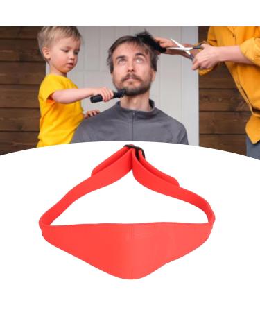 DIY Haircut Tool with Silicone Neckline Shaving Template - Easy Hair Trimming Solution (Red) | International Shipping Available - Buy Online on SooperMarket.com