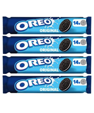 Chocolate Cookie Bundle With Oreo Original Sandwich Biscuits 154g (4 Pack)