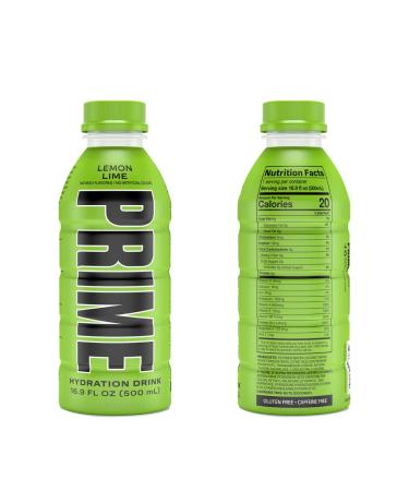 Prime Hydration Sports Drink Variety Pack - 7 Flavors - Energy Drink Electrolyte Beverage - 16.9 Fl Oz - Lemon Lime, Tropical Punch, Blue Raspberry, Orange, Grape, Ice Pop, Strawberry Watermelon - Buy Online on SooperMarket.com