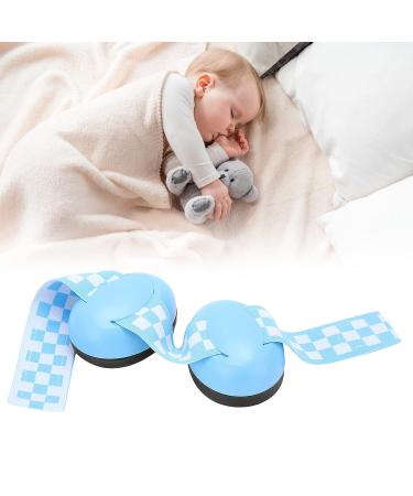 Baby Ear Protection - Comfortable Infant Ear Muffs in Blue | Adjustable Elastic Headband | Prevent Hearing Damage and Improve Sleep - Buy Online on SooperMarket.com