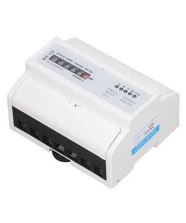Electronic Energy Meter 20A to 80A Small Volume Accurate Measurement Digital Energy Meter for Household